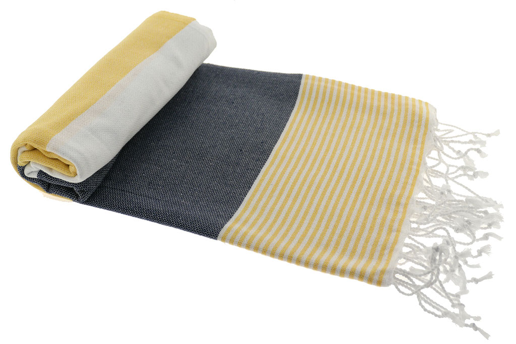 Gelb / Jeansblau