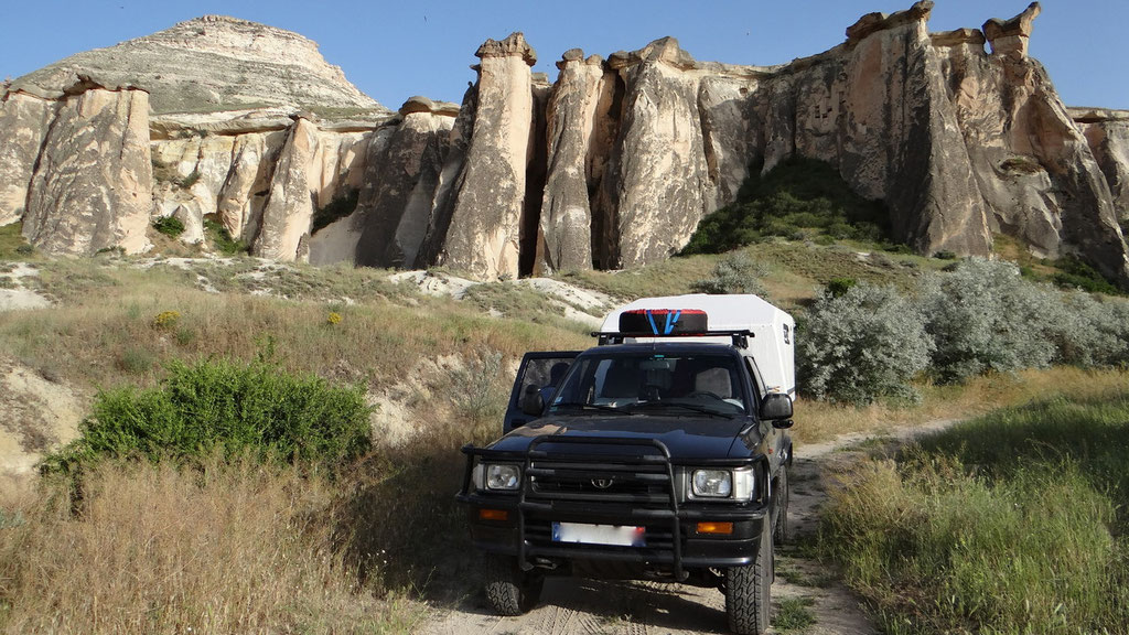 Le bivouac dans la vallée des Moines