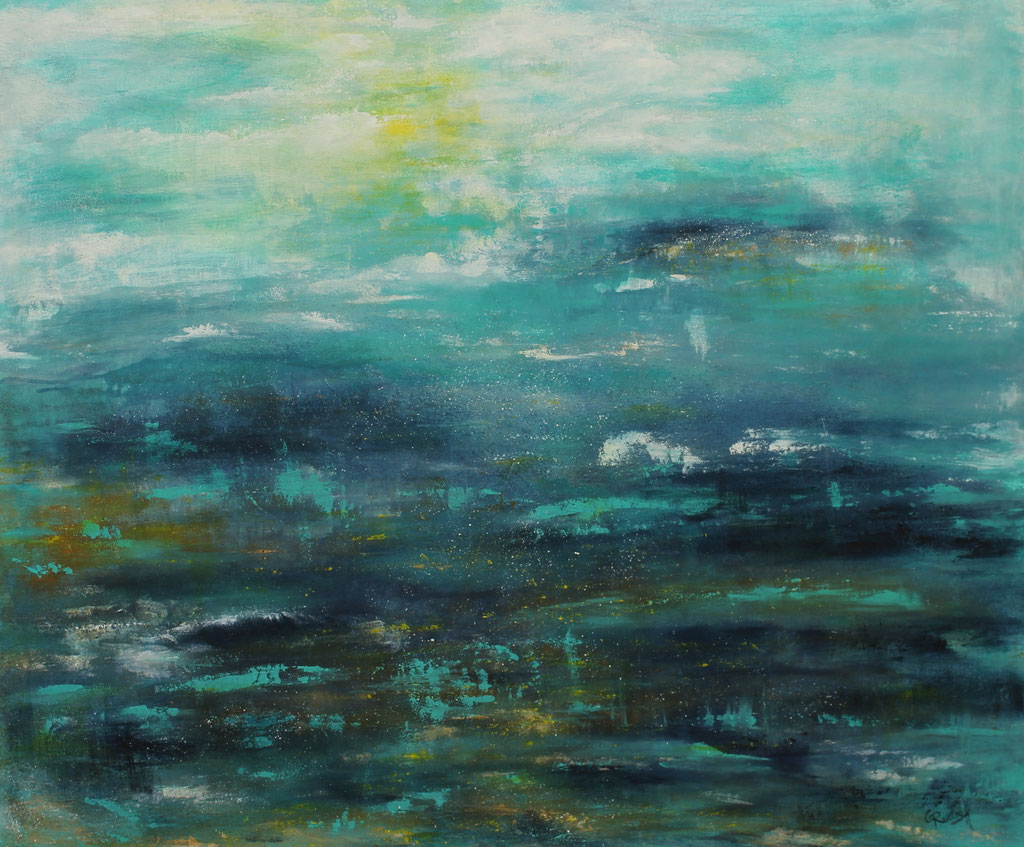 BLAU | Acrylmischtechnik | 120cm x 100cm