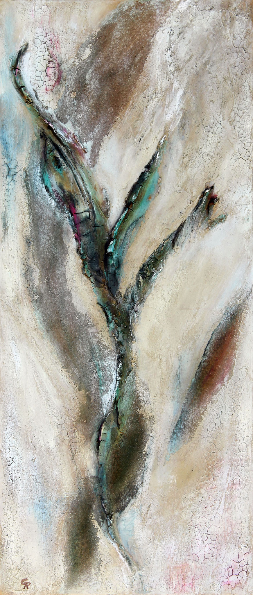 Floral | Acrylmischtechnik | 70cm x 30cm 