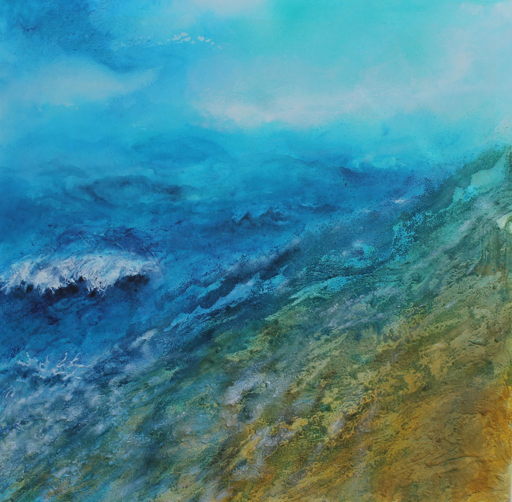 Meer | Acrylmischtechnik | 100cm x 100cm
