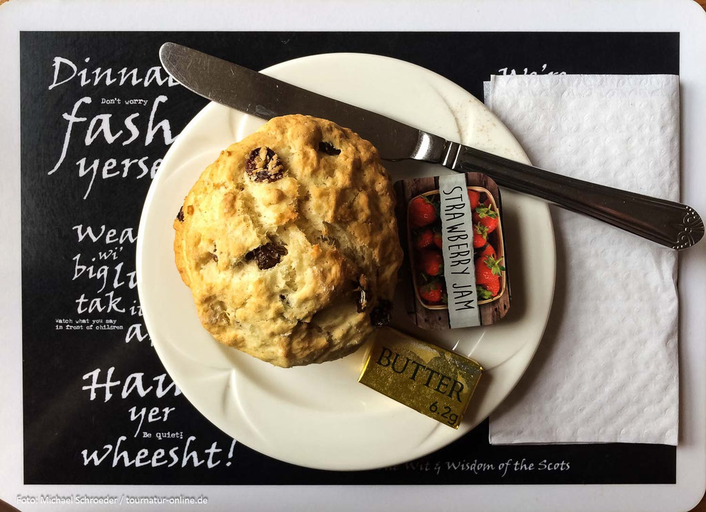 typisch für Schottland: Scones  Scones 