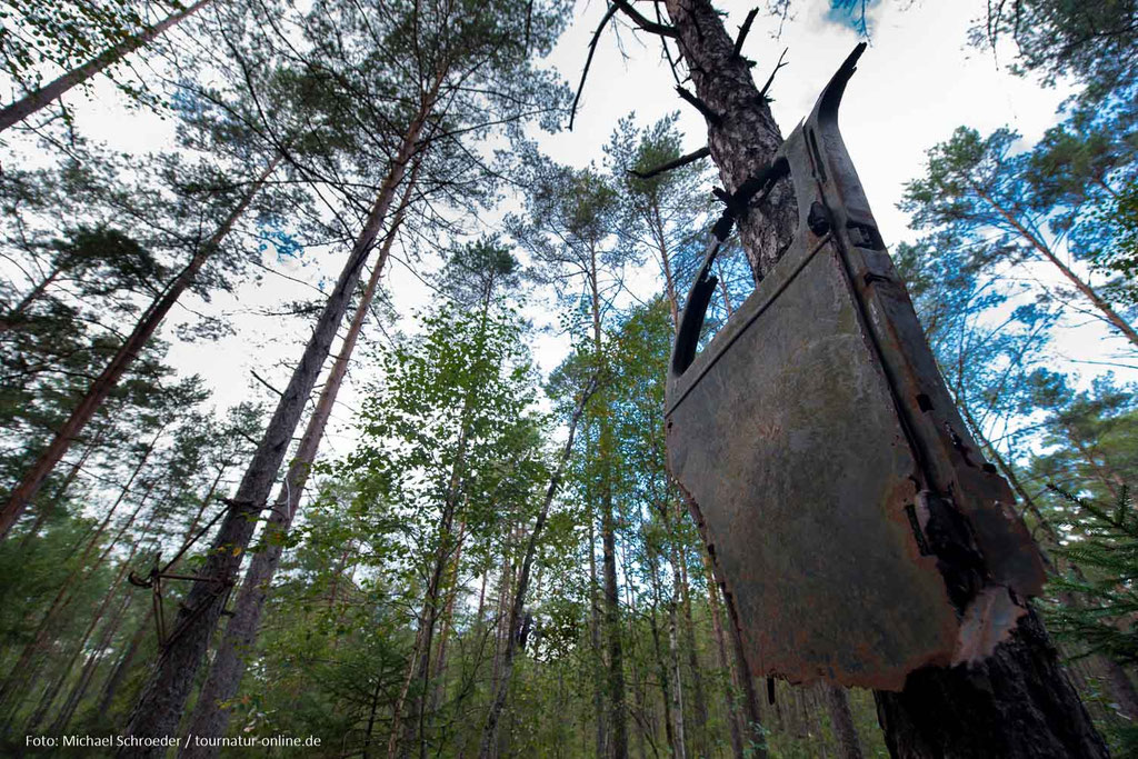 Autofriedhof im Kyrkö Mosse
