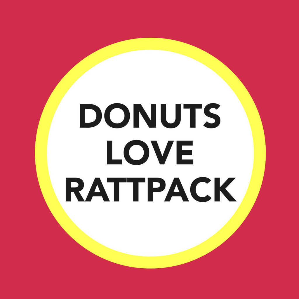 Sustainable packaging made of cardboard with barrier - murPACK® - the sustainable packaging solution from RATTPACK® - Box2Go - Donuts love RATTPACK®.