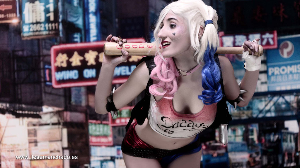 Harley Quinn, fan service, hot, Cosplay Girl, cosplay girls, asian girl, fotografo madrid, books madrid, fotografo modelos madrid, agencias modelos madrid