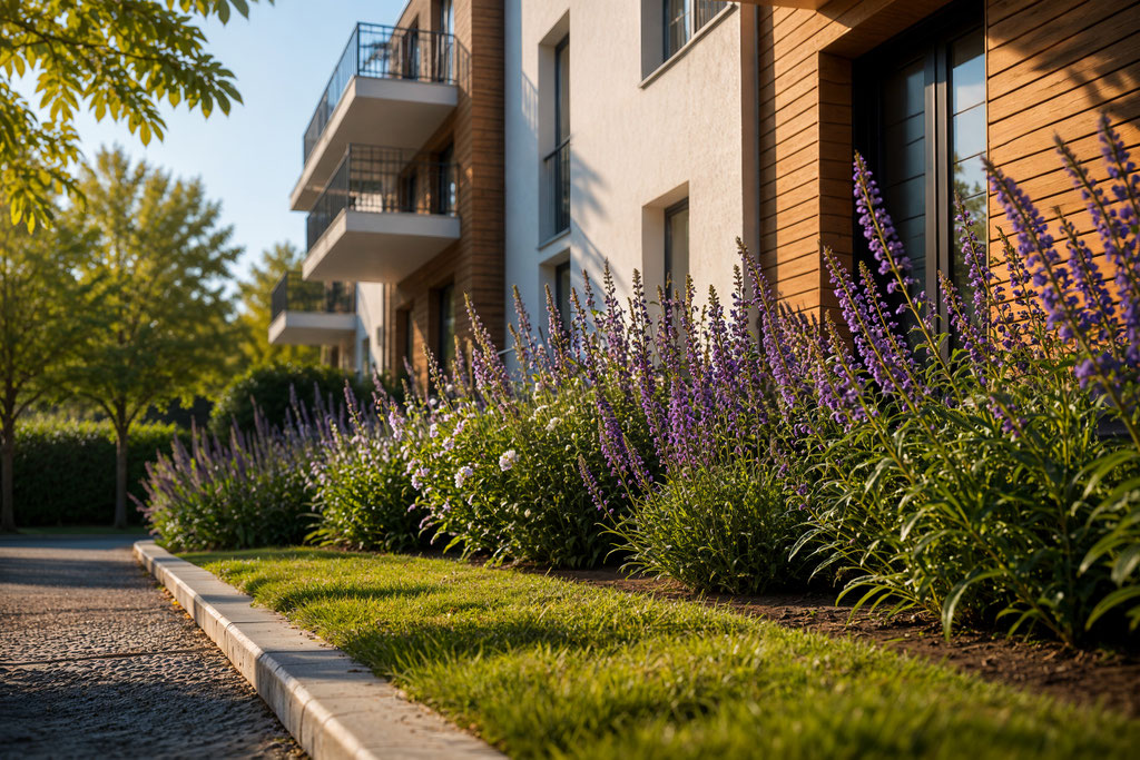  photorealistic residential complex visualization for developer Germany - Dionis Studio