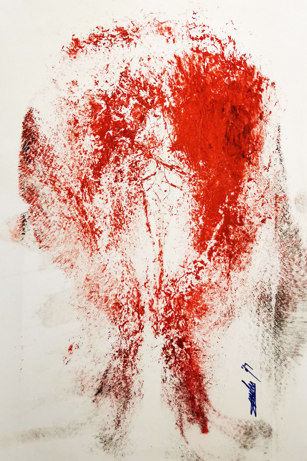 ARTwork: Andreas Ender, Genitalabdruck - UNIKAT, 20x30cm (1997) | Female: je 377,00€