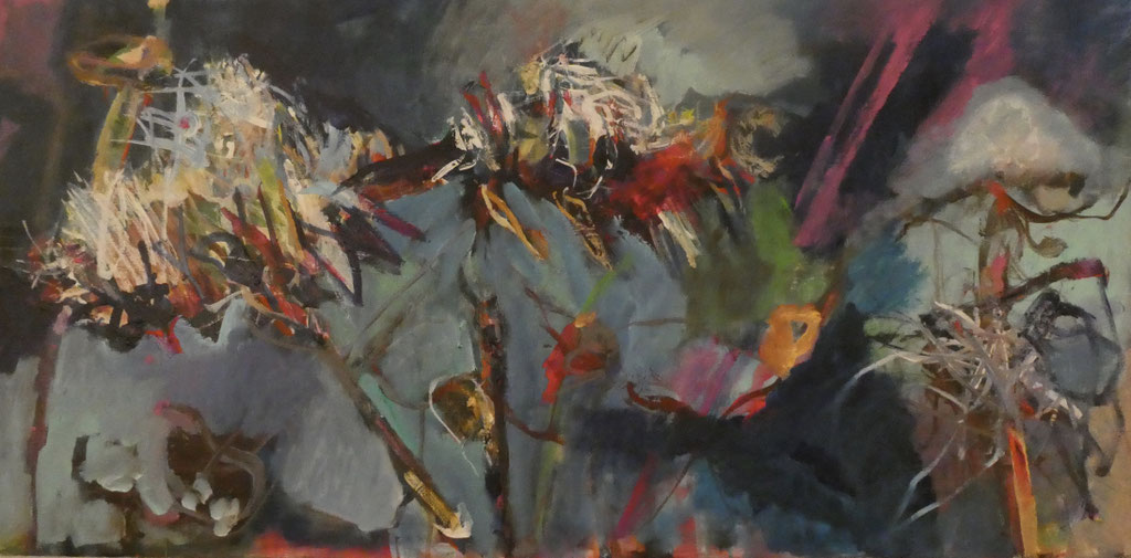 Disteln 2,  50x70,  acrylic on canvas 