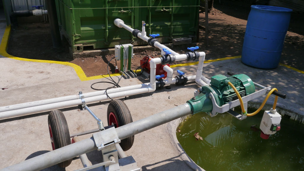 planta piloto para gallinaza producción de biogas