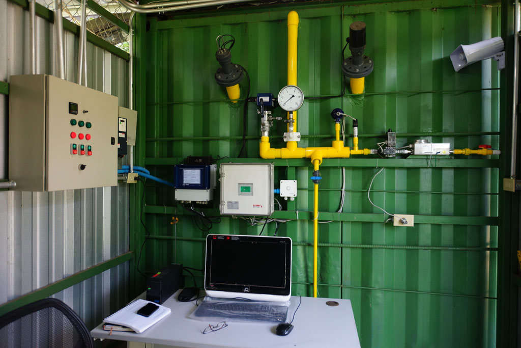 planta piloto para gallinaza producción de biogas