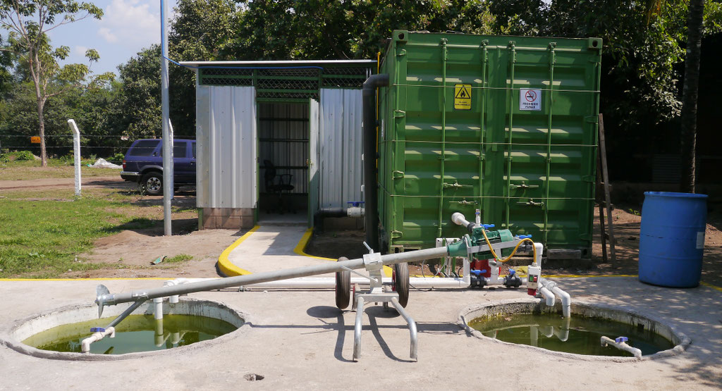 planta piloto para gallinaza producción de biogas