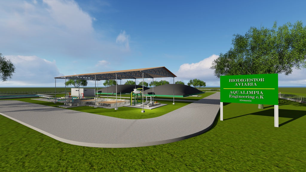 Biodigestor para aprovechamiento de gallinaza - gua