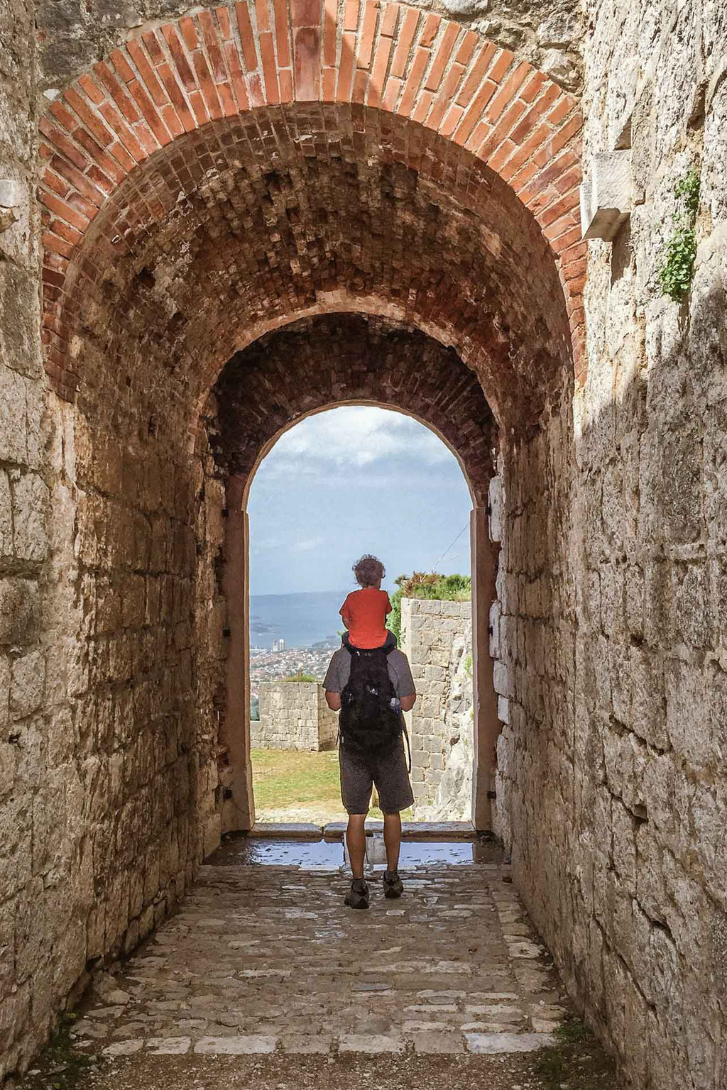 Exploring Klis Fortress with Kids