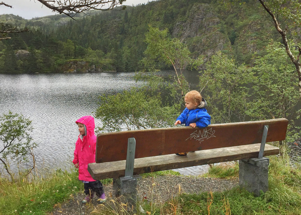 Hiking with kids in Bergen Norway