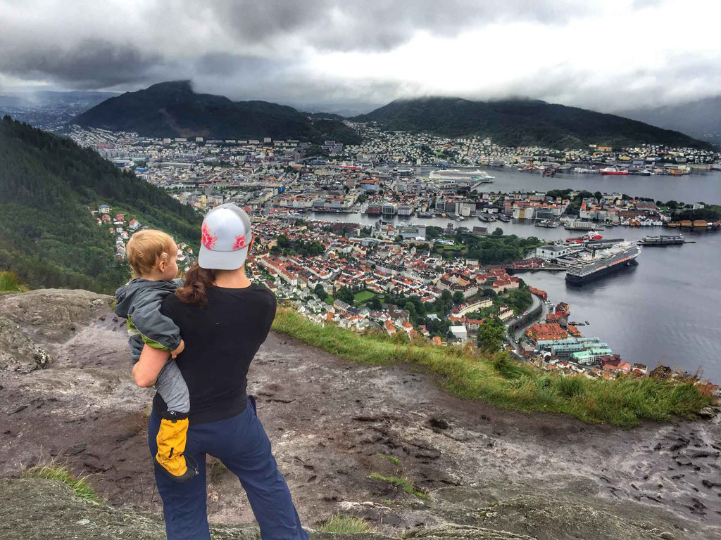 View of Bergen Norway