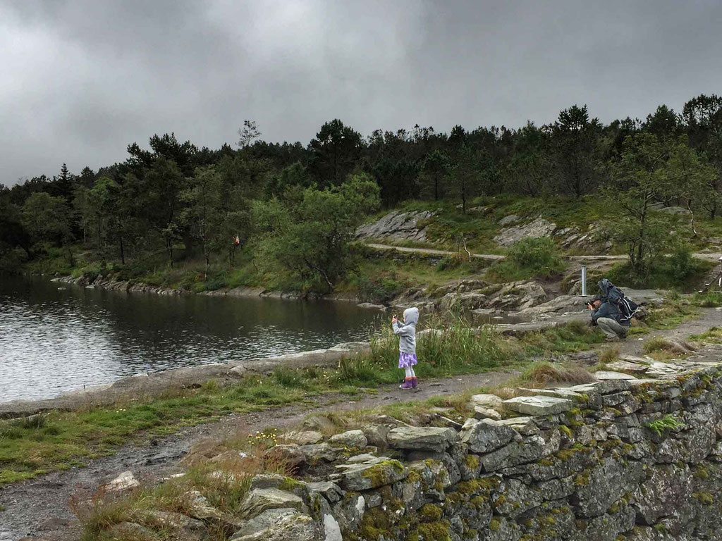 Hiking with kids in Bergen Norway