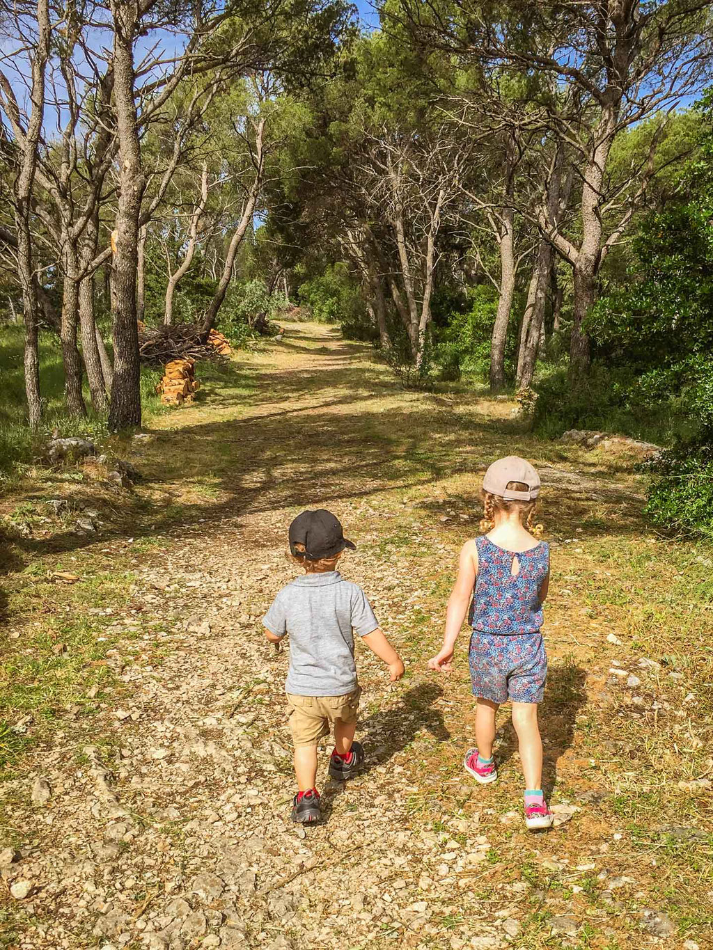 Hiking Marjan Park in Split Croatia with kids