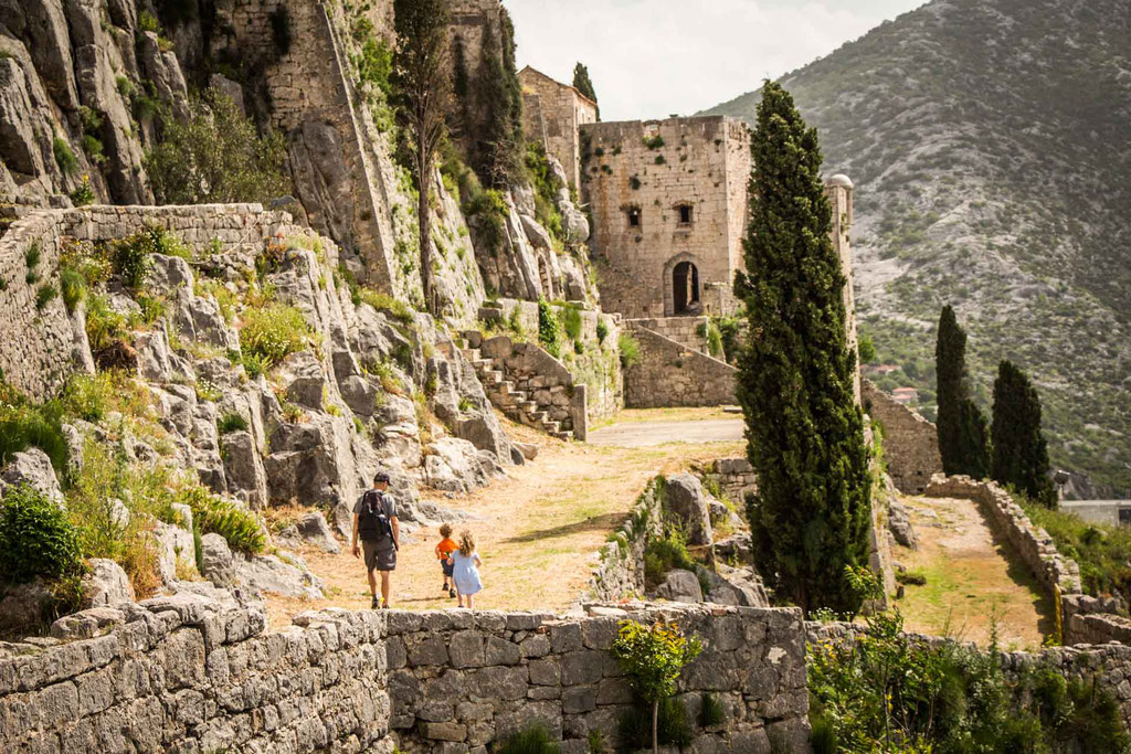 Klis Fortress in Split, Croatia