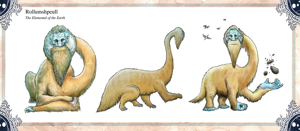 Character Designs for The Tales of Reverie comic series