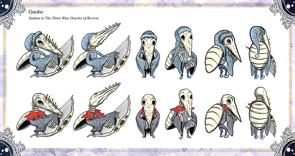 Character Designs for The Tales of Reverie comic series