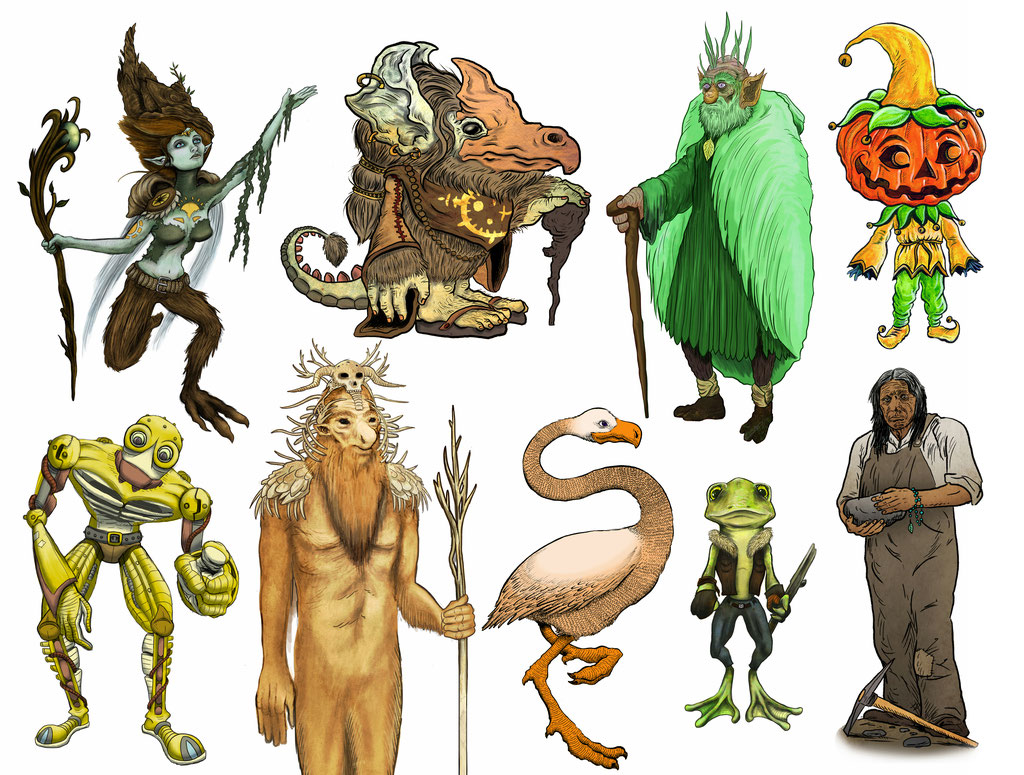Original Fantasy Character Concepts