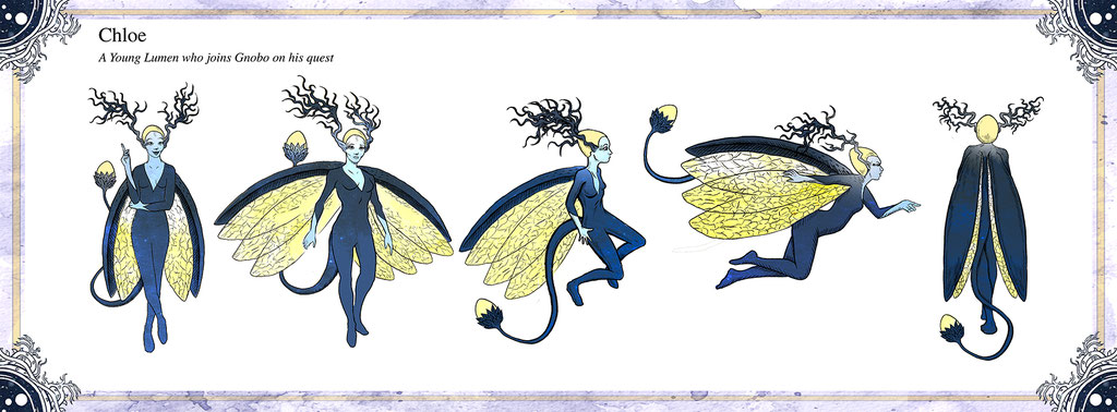 Character Designs for The Tales of Reverie comic series