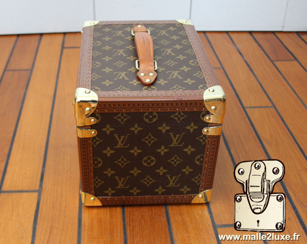 Louis Vuitton Vanity - boîte à flacon - M21828 - 1982 vintage a vendre petite malle