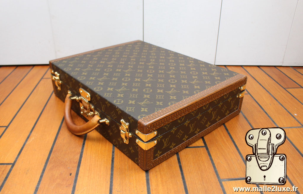 Valise président Louis Vuitton M53012 Cuir Armagnac  