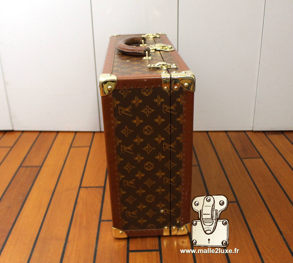 Valise bisten Louis Vuitton 1955 coté valise