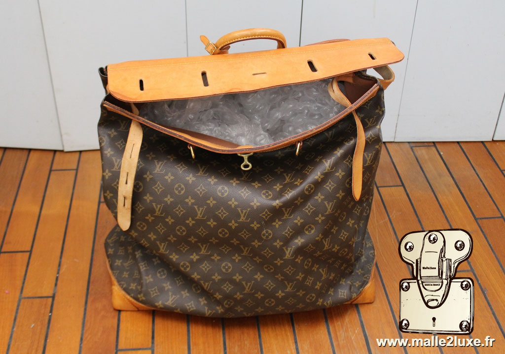 Louis Vuitton Steamer Bag 55 cm vintage - M41124 superbe