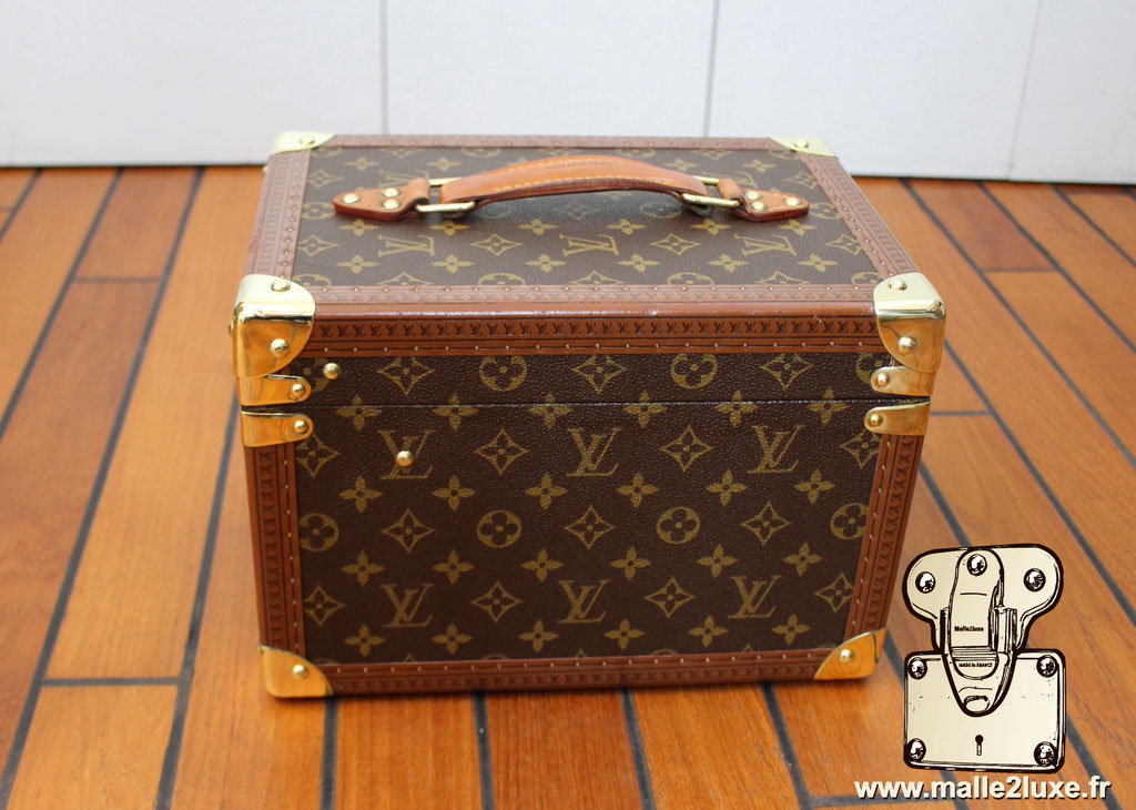 Louis Vuitton Vanity - boîte à flacon - M21828 - 1982 vintage a vendre petite malle