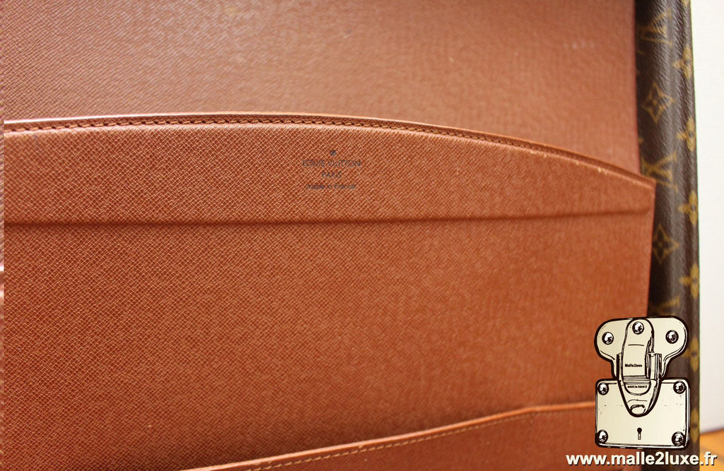 Valise président Louis Vuitton M53012 Cuir Armagnac  