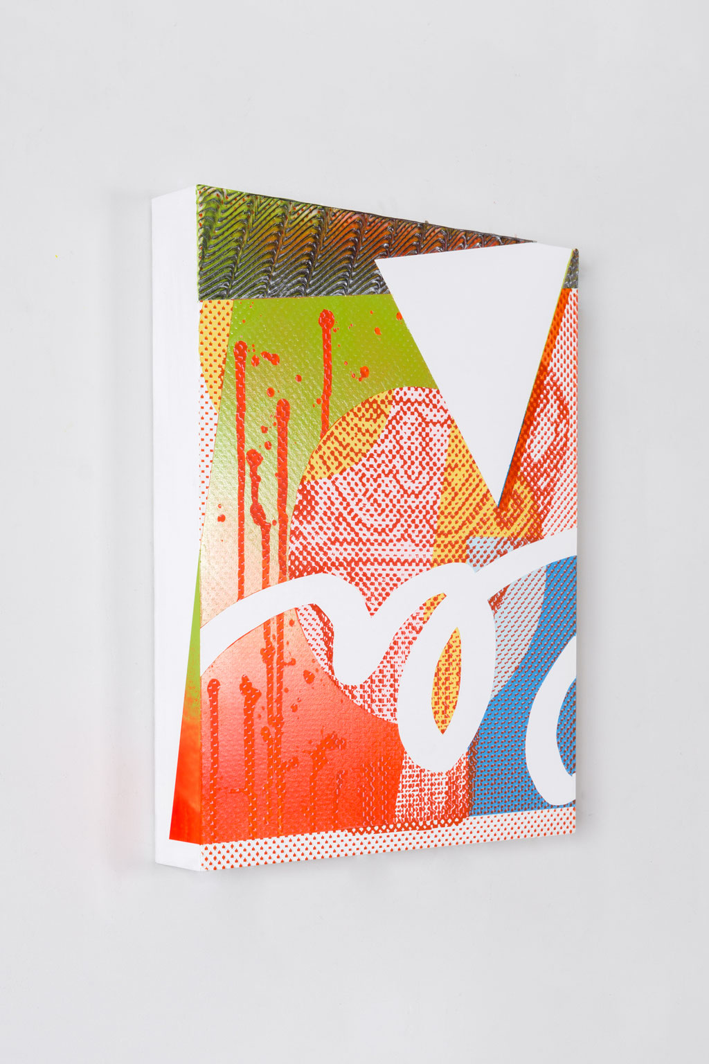 shapes/2019/H410xW318xD50mm/wood panel,cotton cloth,acrylic,splay/photo by Saki Maebata