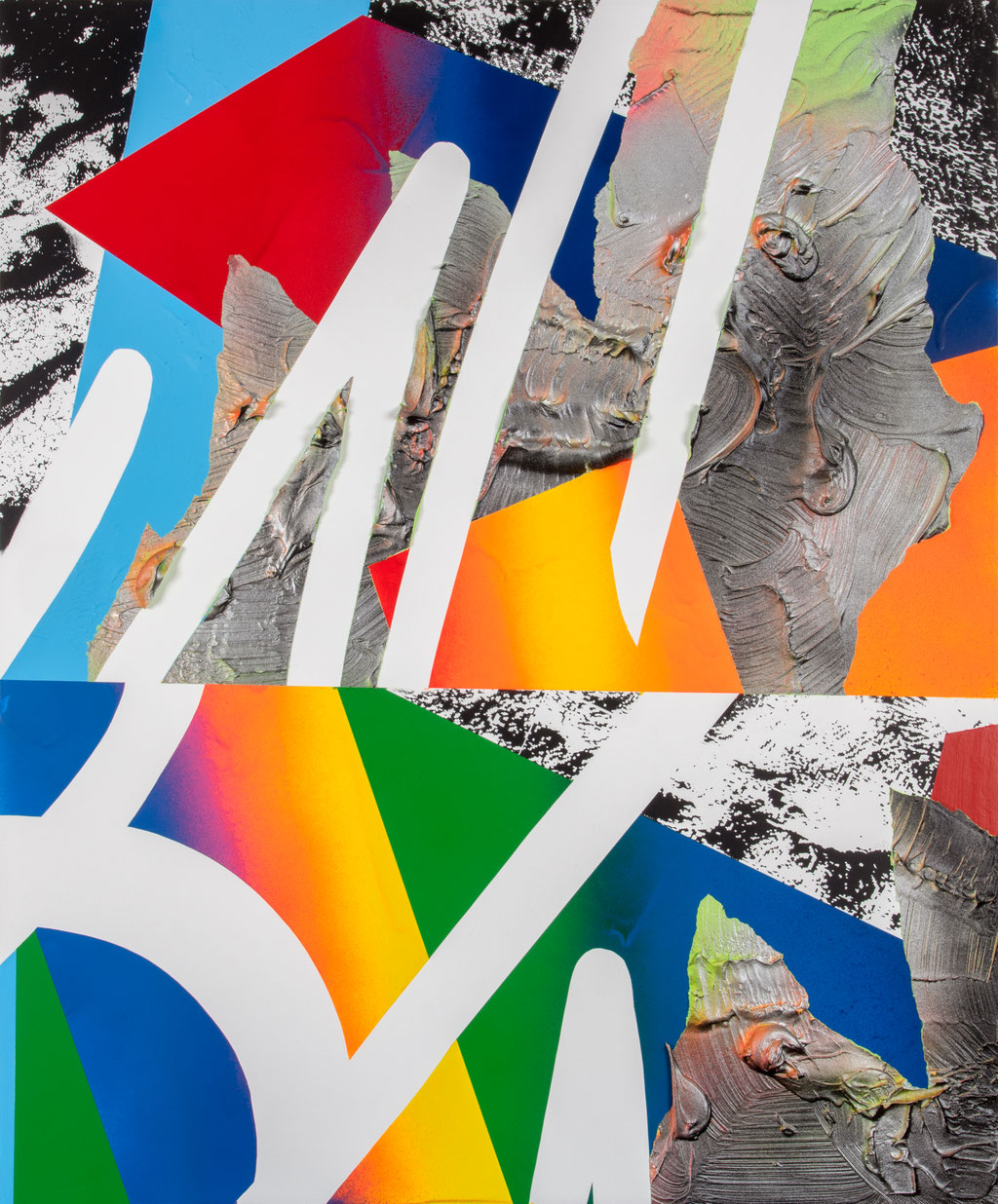 combination-switchbacks/2020/H803xW652xD50mm（F25）/wood panel,cotton cloth,acrylic,spray/photo by Saki Maebata