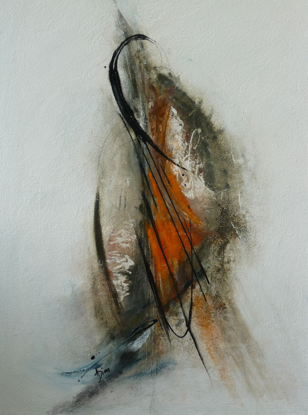 Acryl-Mischtechnik, Format 80x60, Privatbesitz