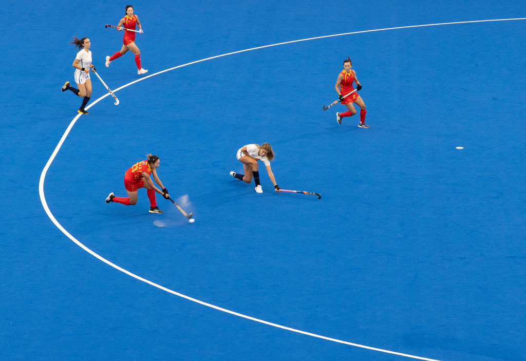 Women's Hockey - China (winner) vs. France