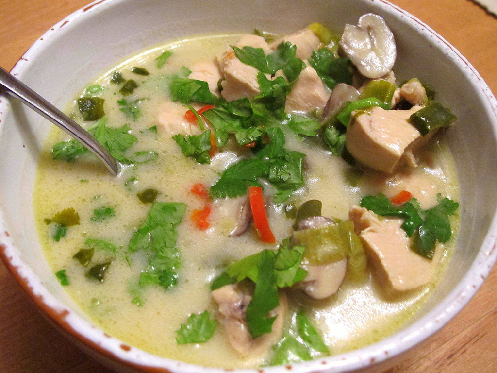 Paleo und lowcarb Tom Kha Gai