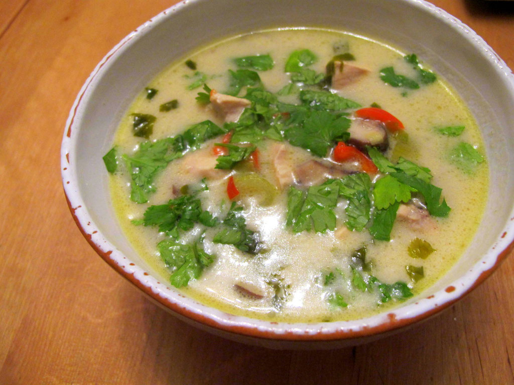 fertige Tom Kha Gai - 100% real Food 