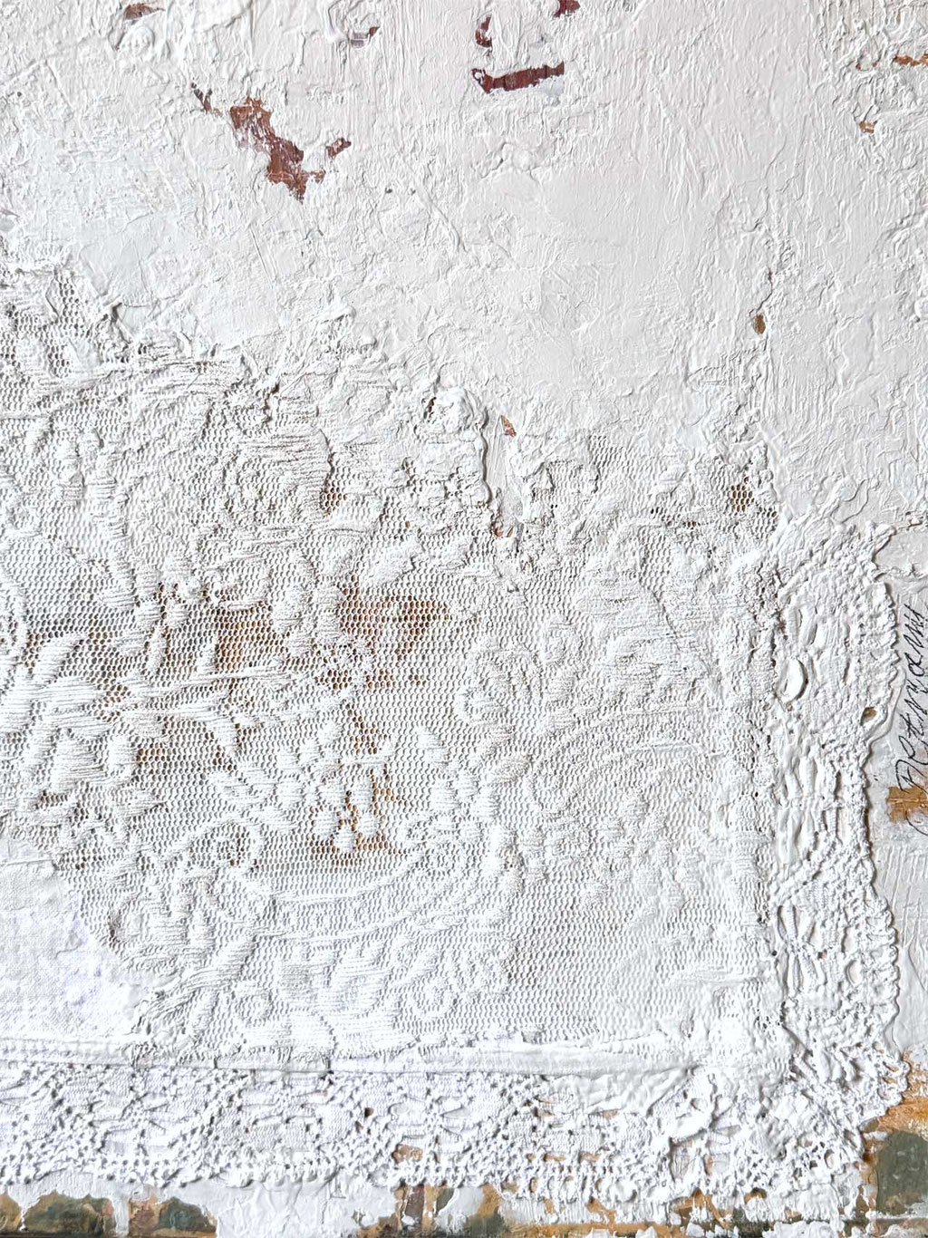 © Conni Altmann, Originalgemälde "Verzaubert ist das Spitzenwerk"