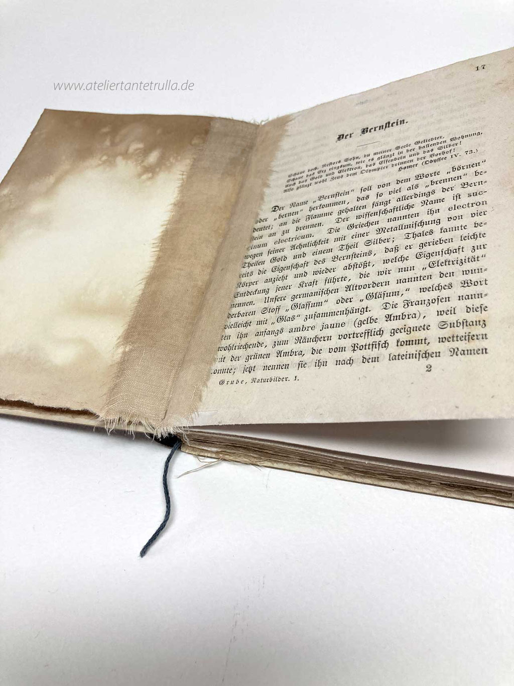antikes Buch, Notizbuch, Tagebuch, Buch binden