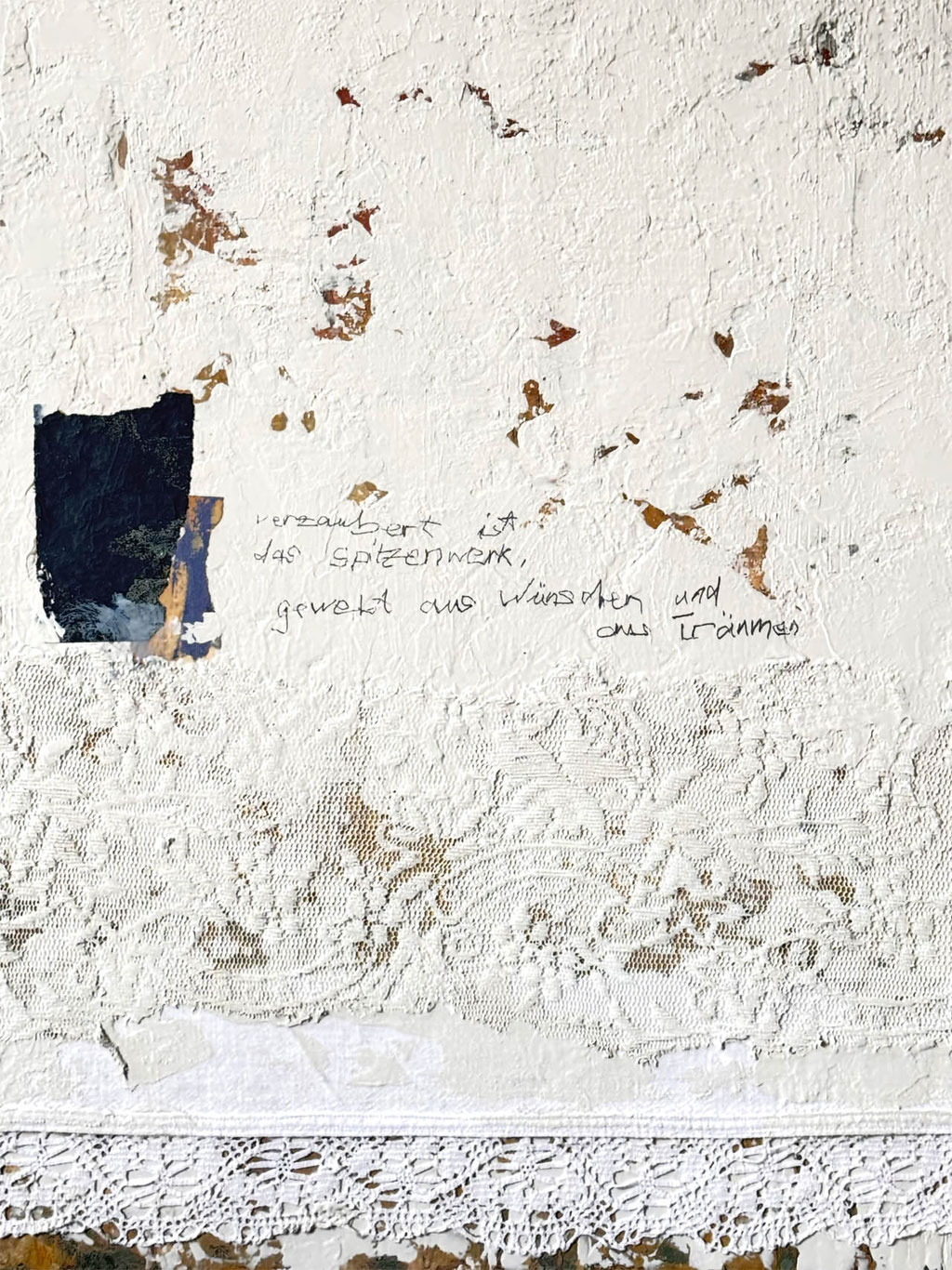 © Conni Altmann, Originalgemälde "Verzaubert ist das Spitzenwerk"