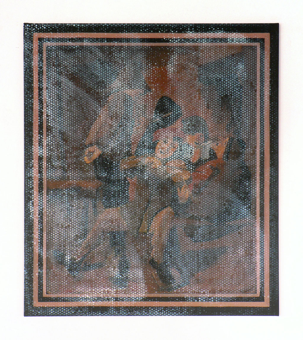 BERND IKEMANN «lupo_musicus», 2018, Öl / Nessel, 130 x 113 cm