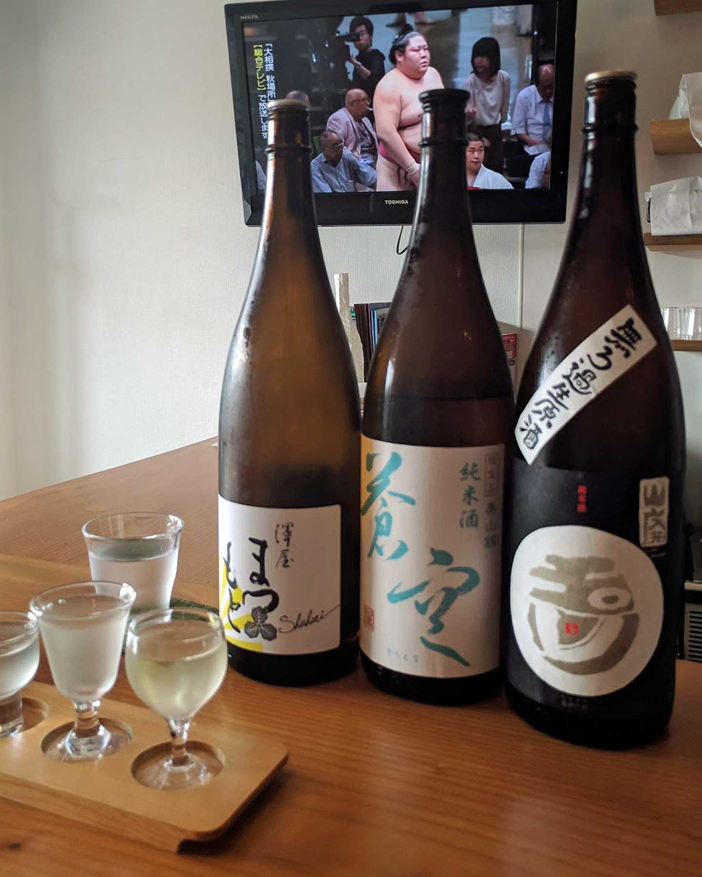 Tipp Kyoto Jam & Sake Bar Sake Tasting