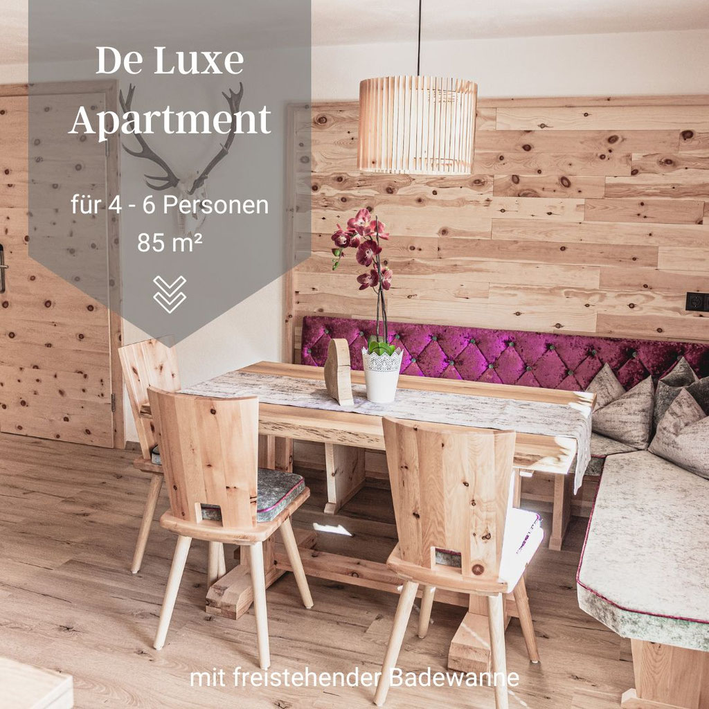 De Luxe Apartment Wibmer Haus Walruh: Essecke