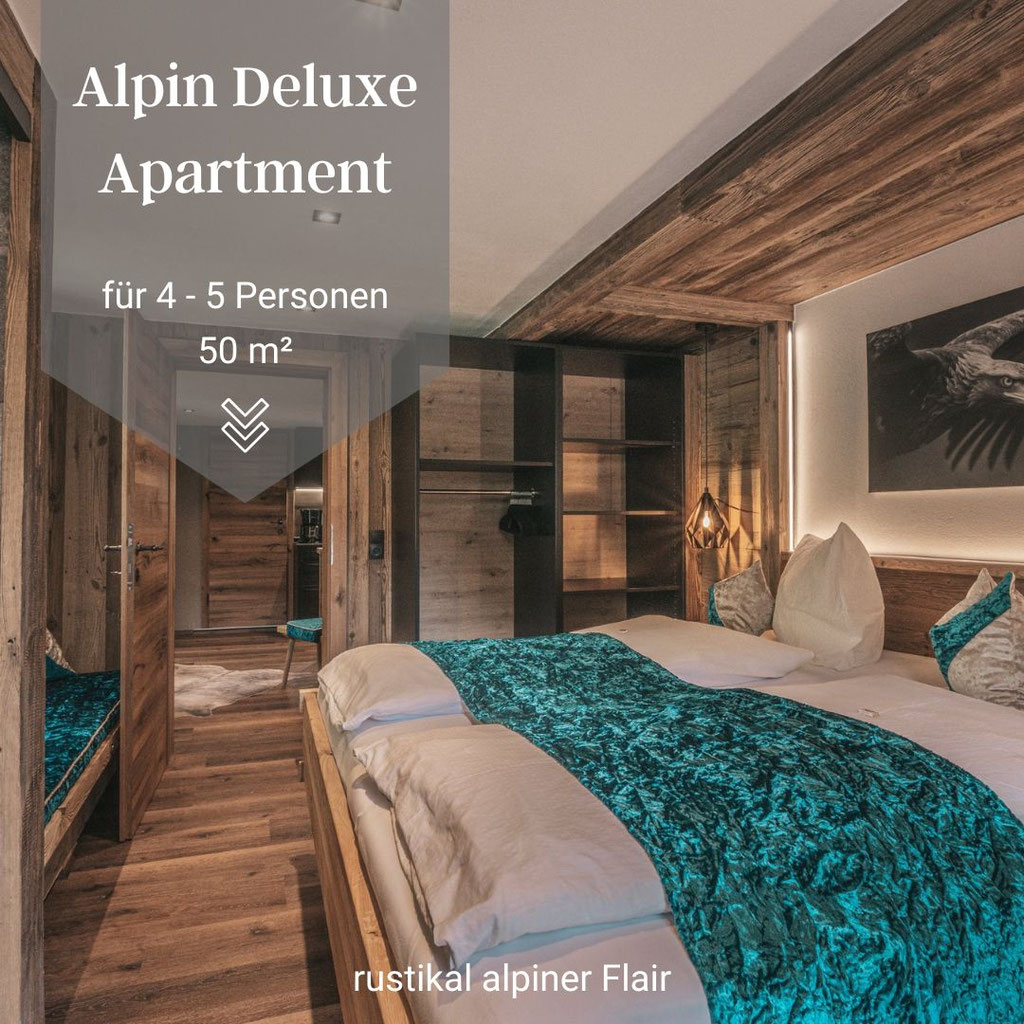 Alpine De Luxe Apartment Wibmer Waldruh Gerlos: Bett