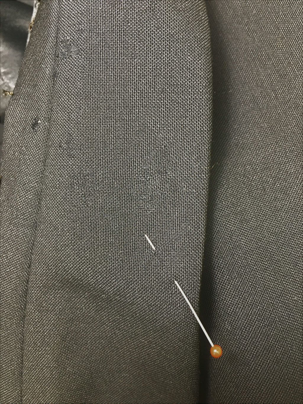 虫食いキズのカケハギ完了