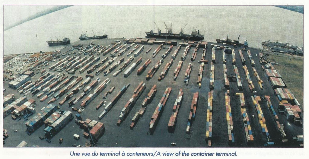 Le terminal à conteneurs avant modernisation