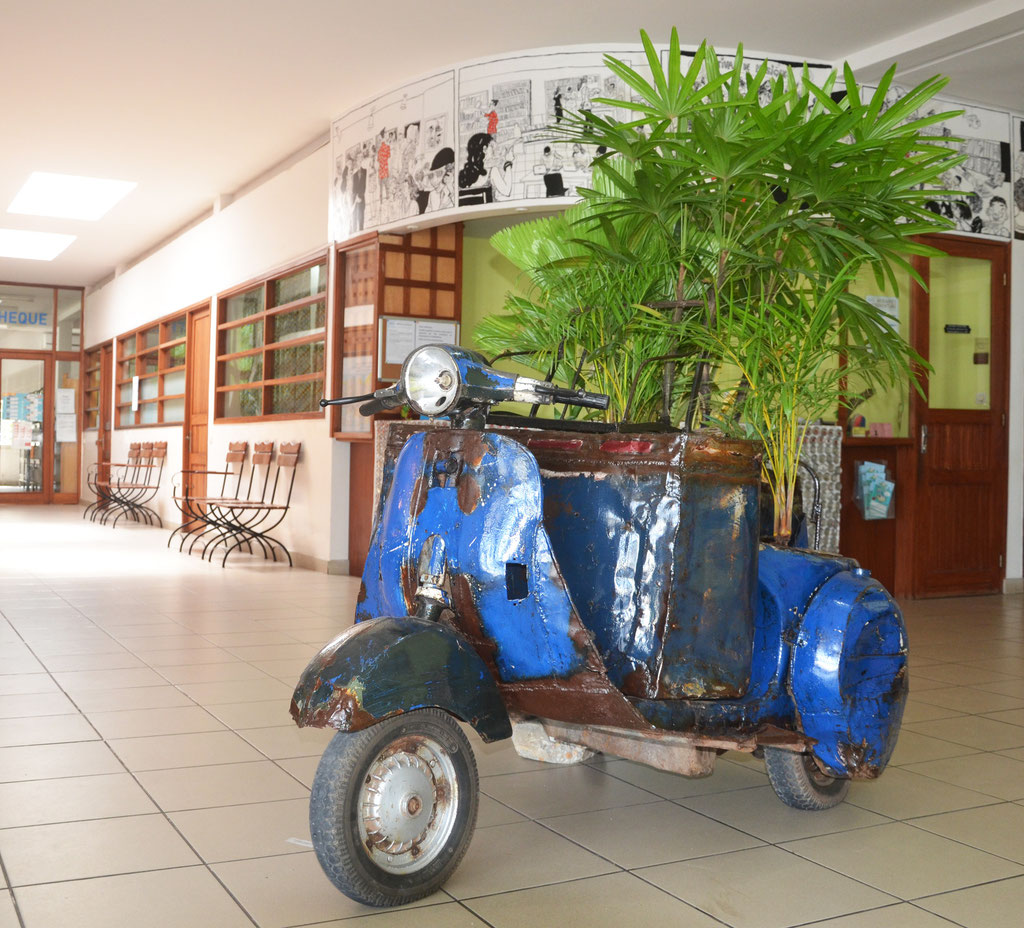 Bombe végétale à 3 roues