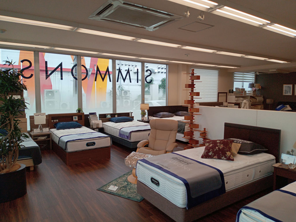 シモンズ北関東ショールーム