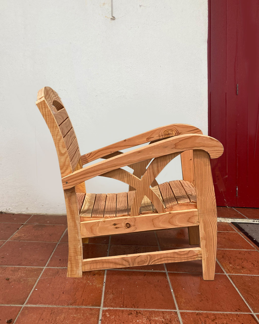 fauteuil d'extérieur bois made in france